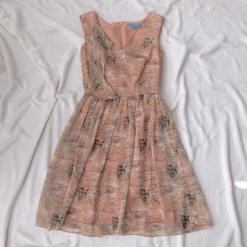 Antonio Melani Peach Women’s Dress 0